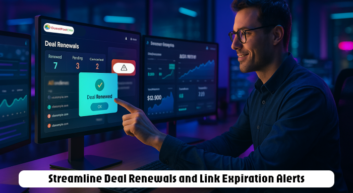 Streamline Deal Renewals and Link Expiration Alerts with GuestPostCRM