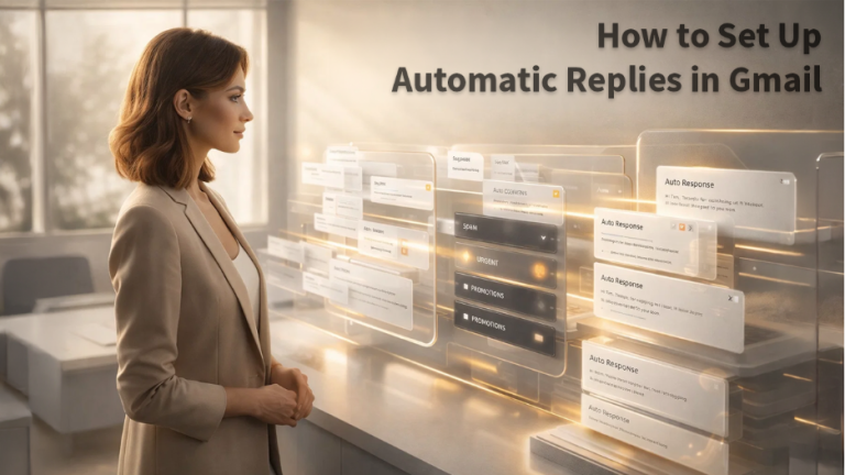 How to Set Up Automatic Replies in Gmail