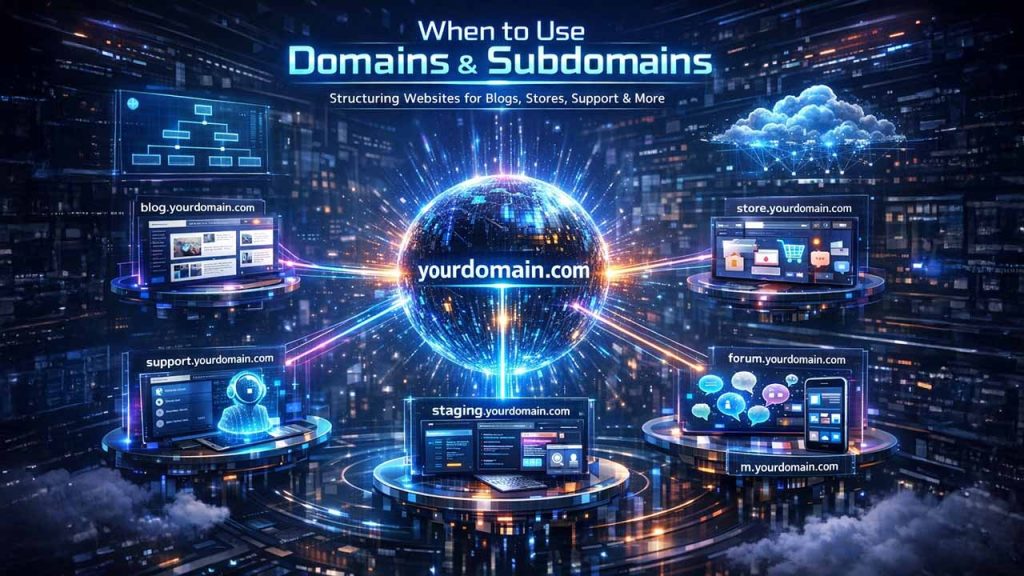 Domains and Subdomains