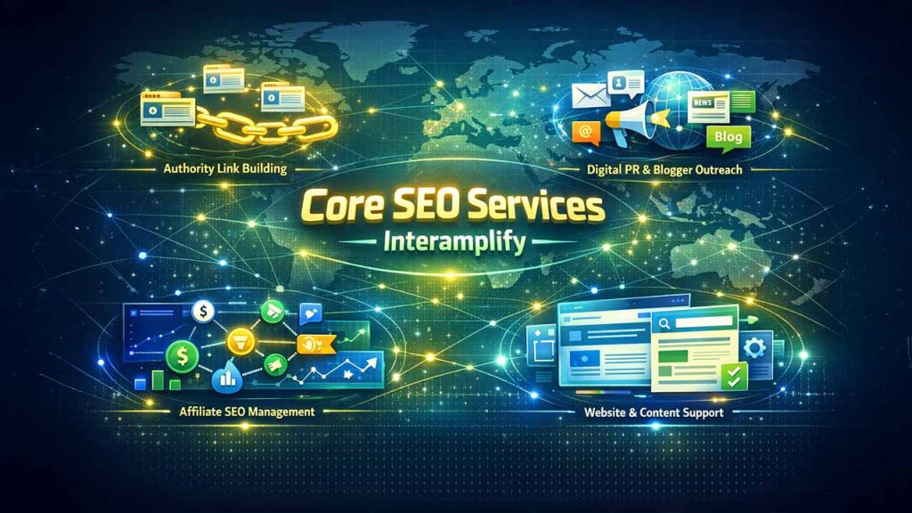 Core SEO Services Provided by Interamplify