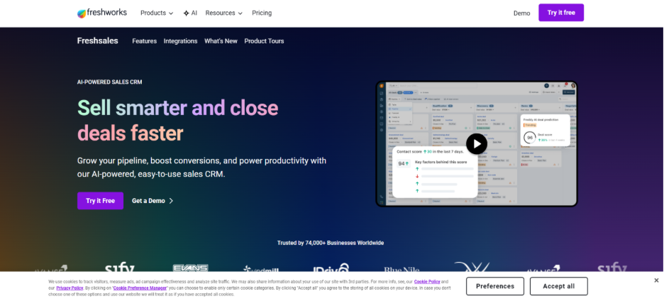 Freshworks CRM