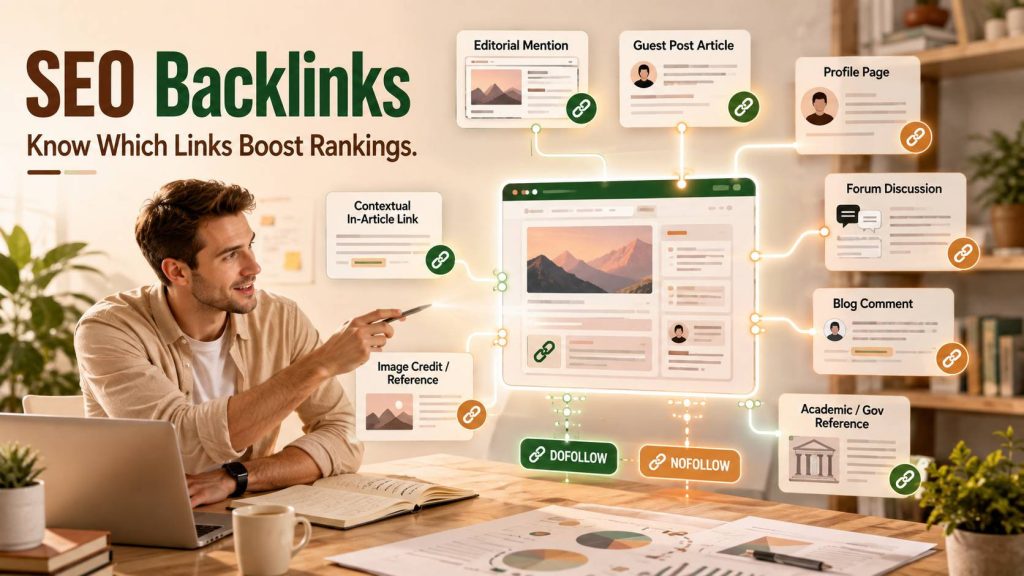 Types of Backlinks in SEO