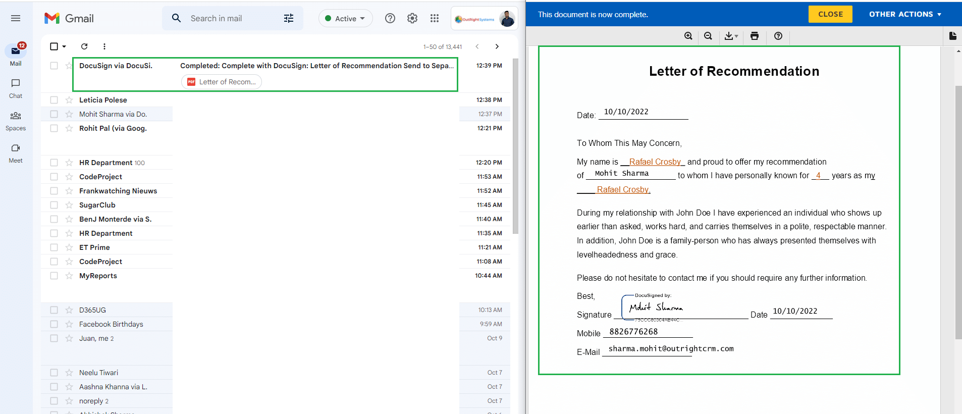 12 screenshot - DocuSign