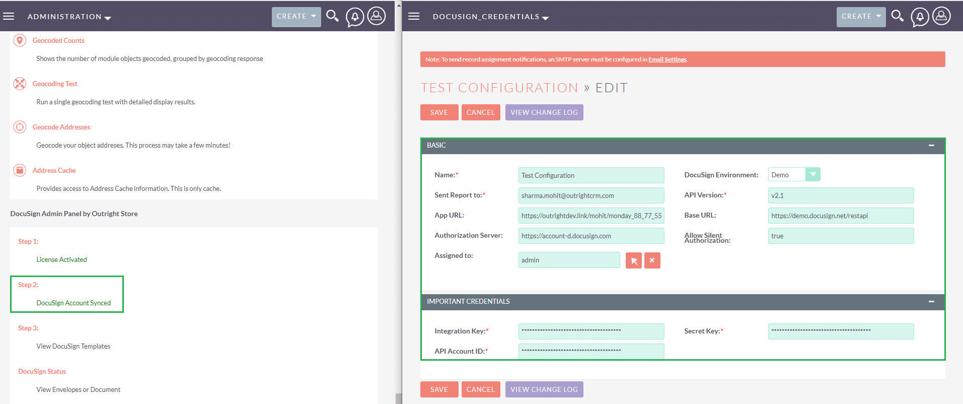 2 screenshot - DocuSign