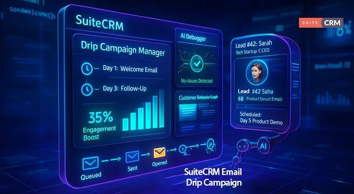SuiteCRM Email Drip Campaign