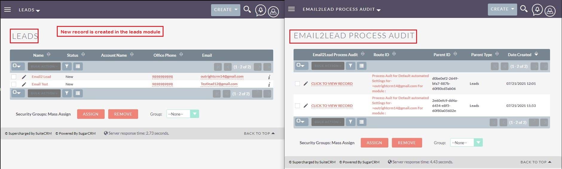 email nine