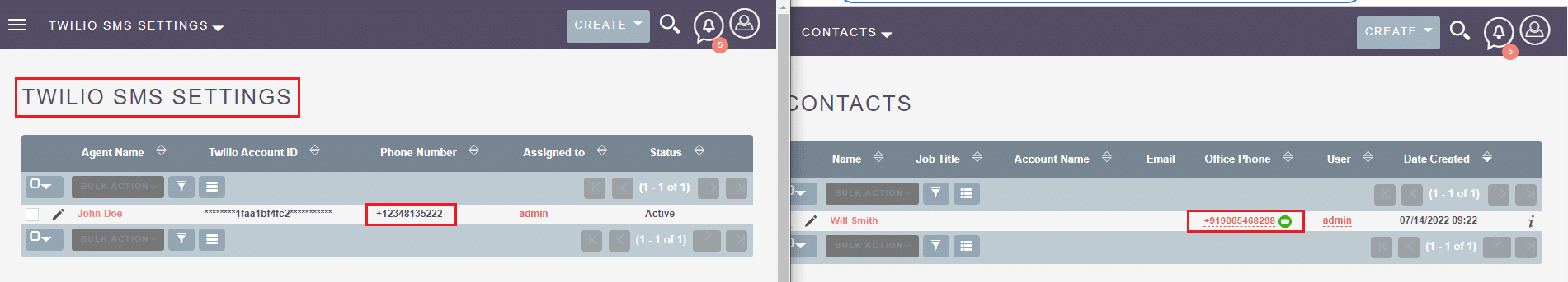 Twilio SMS 5