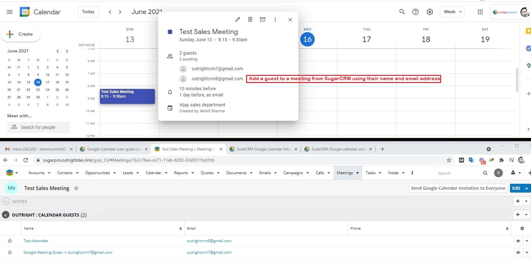 SugarCRM 8