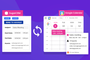SugarCRM Google Calendar Integration (Lite)