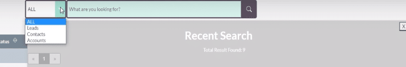 SuiteCRM Module Based Search