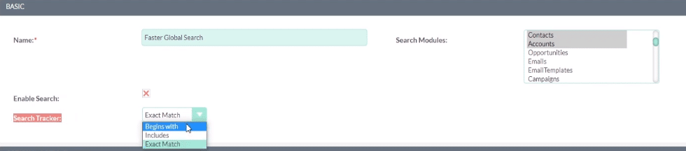 Search Preferences