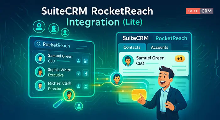 SuiteCRM RocketReach Integration (Lite)