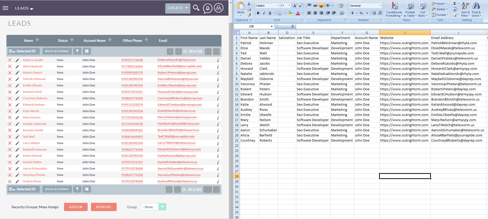 1 Screen Shots GDPR