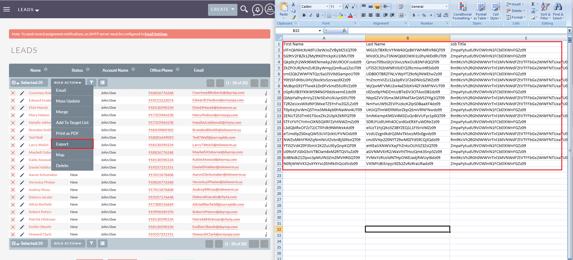 3 Screen Shots GDPR