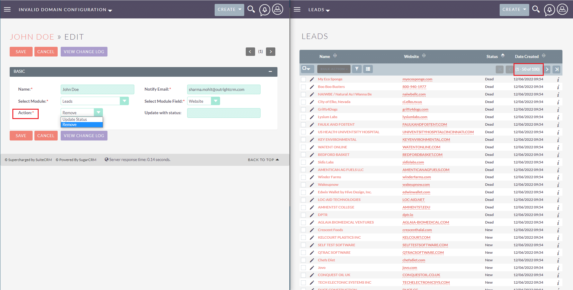 4 Invalid Domain Detector screenshots