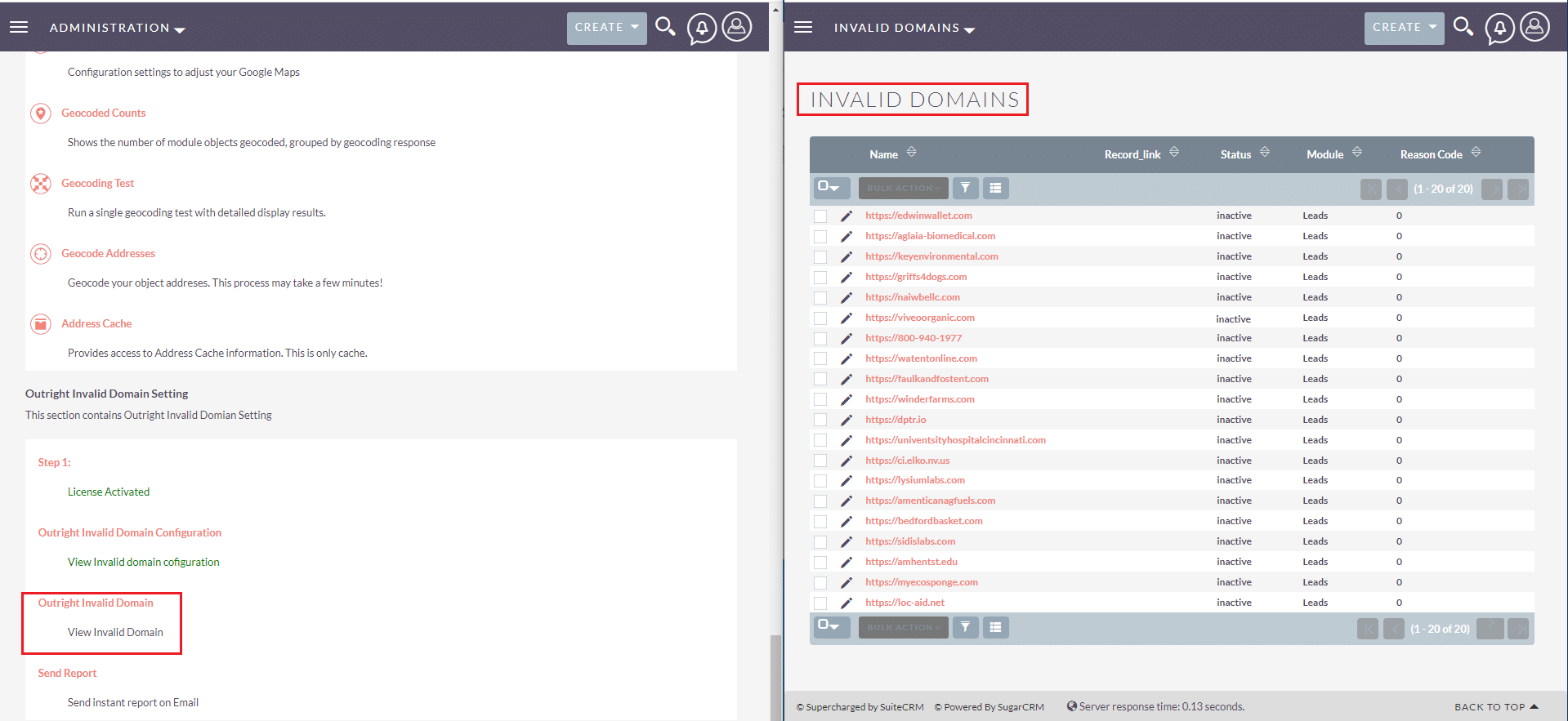 6 Invalid Domain Detector screenshots