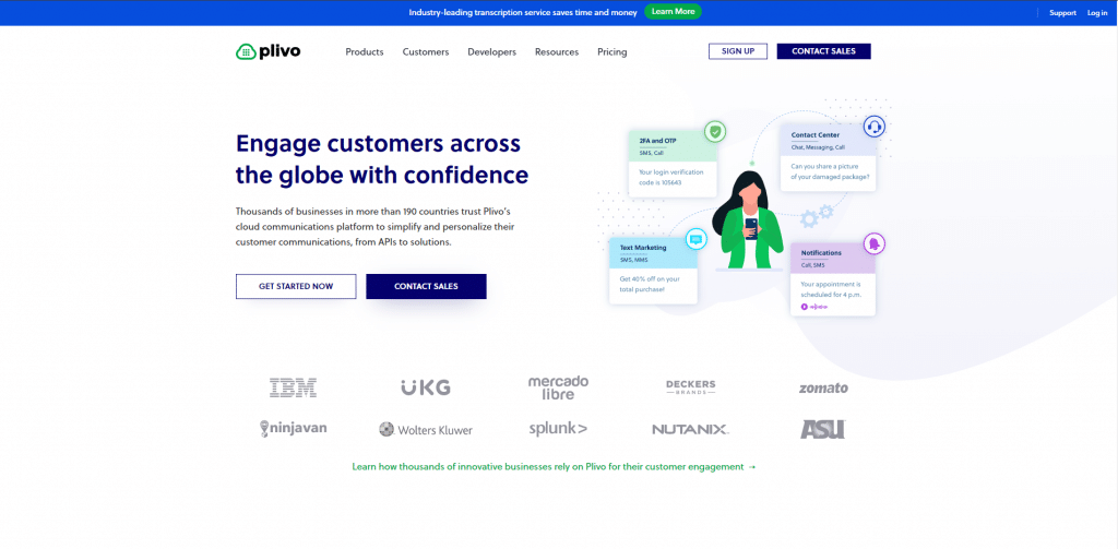 Twilio alternative plivo