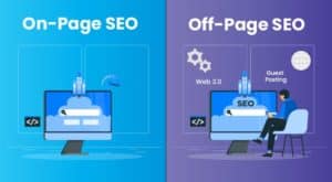 On page vs Off page SEO