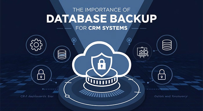 CRM database backups