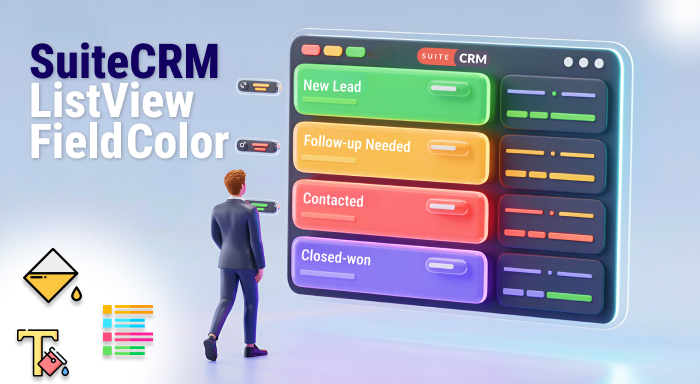 SuiteCRM ListView Field Color