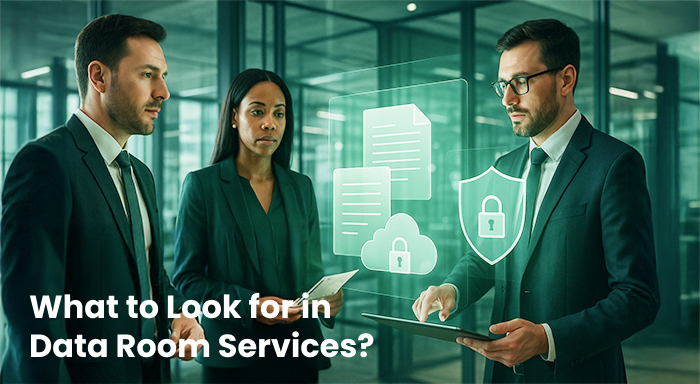 What to look for in professional data room services 