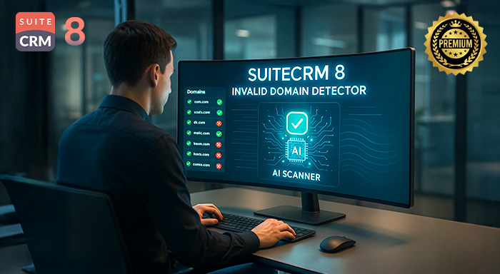 SuiteCRM 8 Invalid Domain Detector