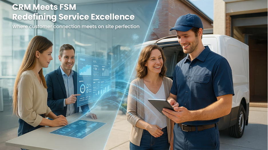 CRM vs. Field Service Management: What’s the Difference? 
