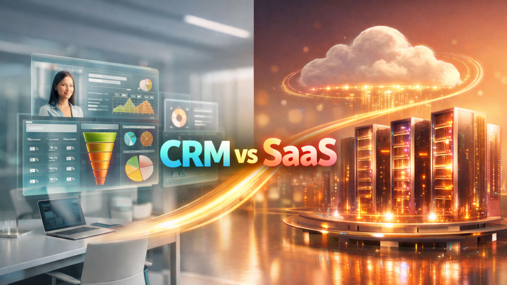 CRM vs SaaS: Understanding the Difference in 2026 