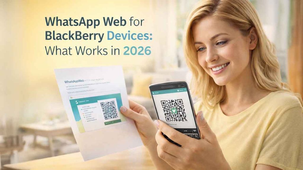 WhatsApp Web BlackBerry: How to Access and Use It Easily