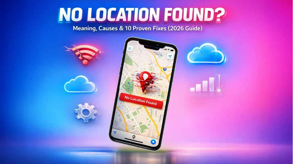 No Location Found iPhone: Meaning, Causes & 10 Proven Fixes (2026 Guide)