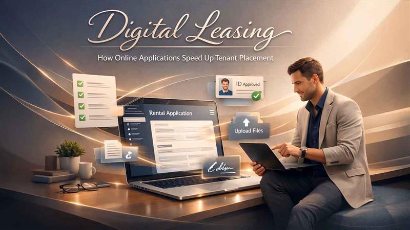 Digital Leasing: How Online Applications Speed Up Tenant Placement