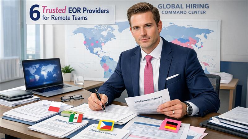 Top 6 EOR Providers to Employ and Manage Remote Teams