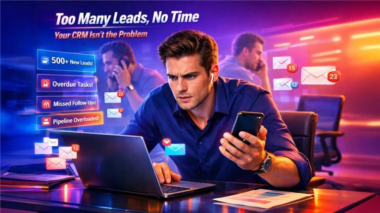 First sales hire managing CRM leads and handling customer outreach for a growing small business